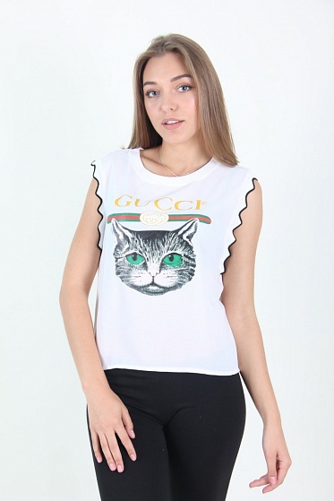 Блузка женская LadiesFashion 5010 с принтом